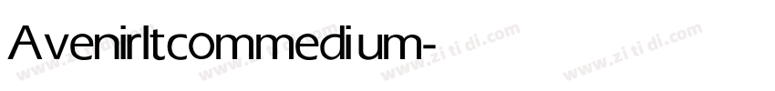 Avenirltcom medium字体转换